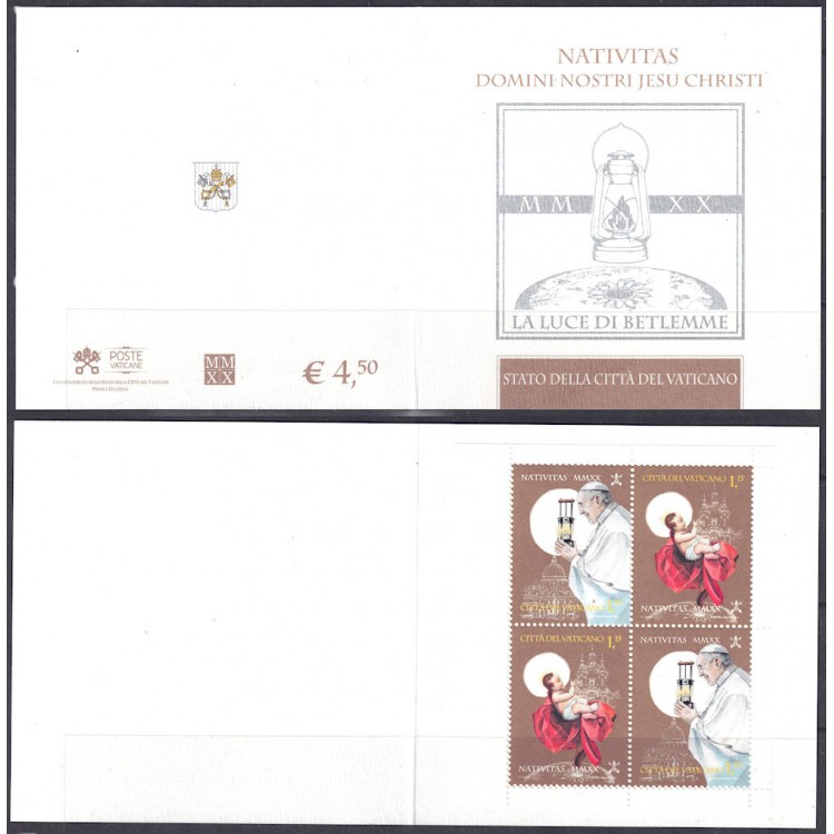 VATICANO 2020 Natale LB MNH**