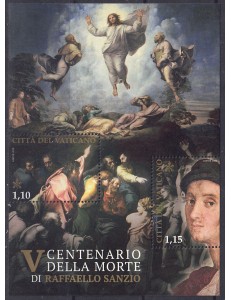 VATICANO 2020 Raffaello Sanzio BF MNH**