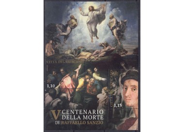 VATICAN 2020 Raffaello Sanzio s/s MNH**