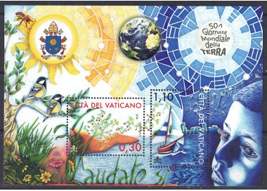 VATICAN 2020 World Earth Day s/s MNH**