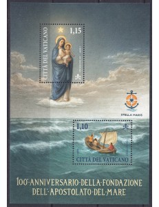 VATICANO 2020 Apostolato del mare BF MNH**