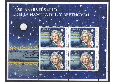 VATICANO 2020 Ludwig van Beethoven MF MNH**