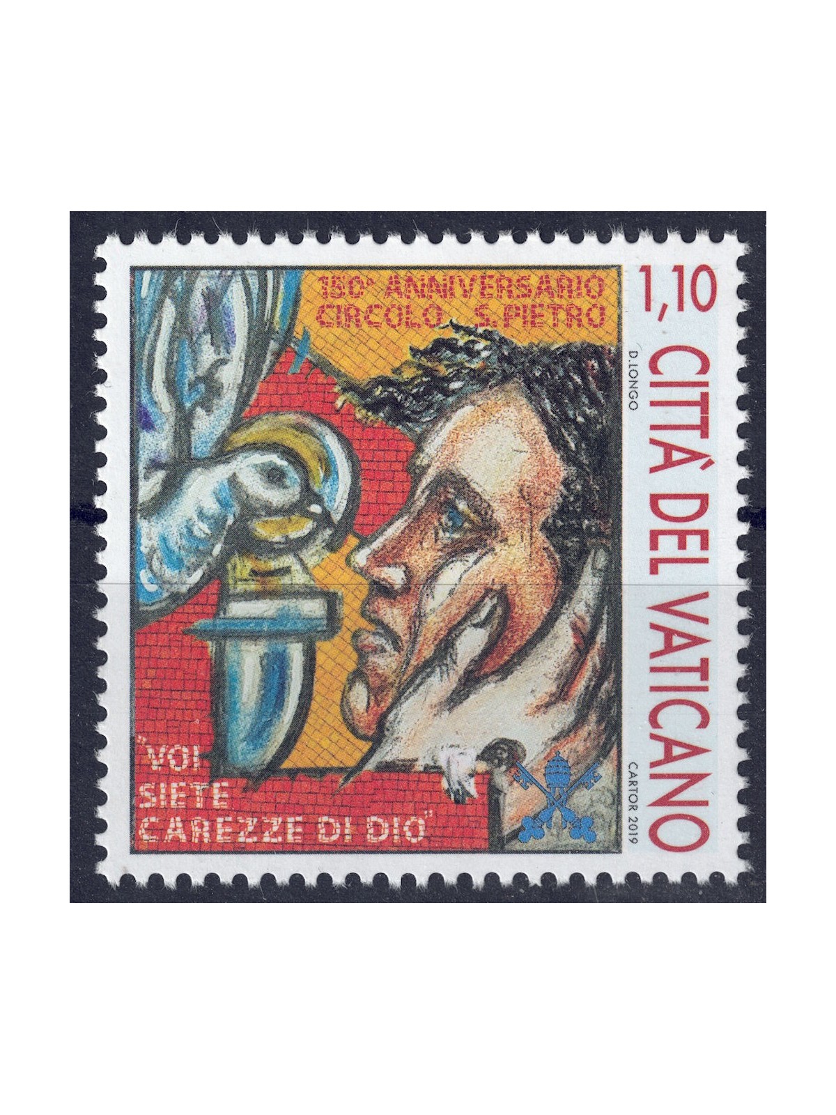 VATICANO 2019 Circolo San Pietro MNH**
