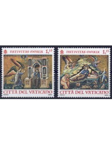 VATICAN 2019 Christmas 2v MNH**