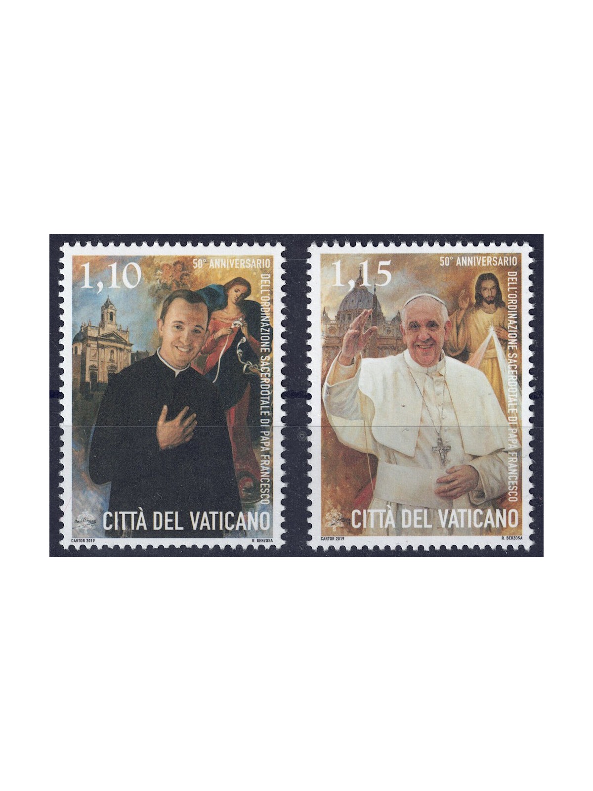VATICAN 2019 Priestly Ordination 2v MNH**