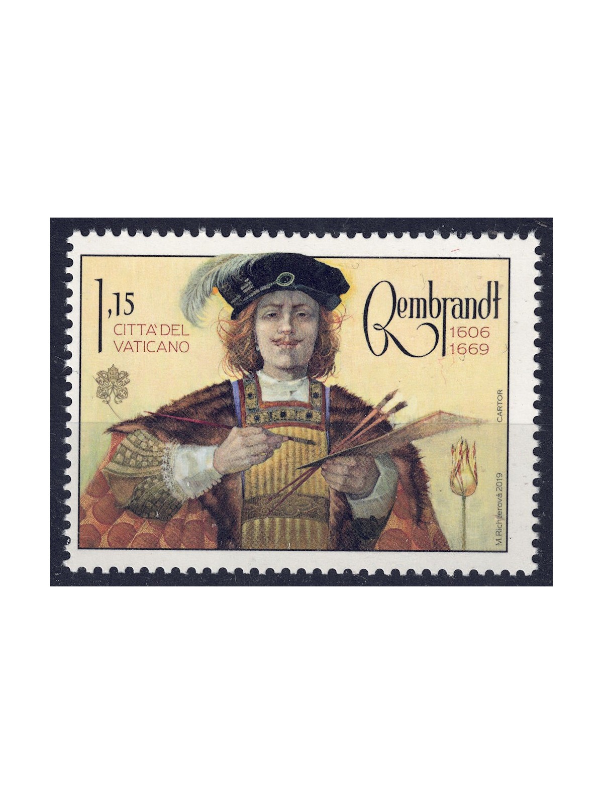 VATICANO 2019 Rembrandt MNH**