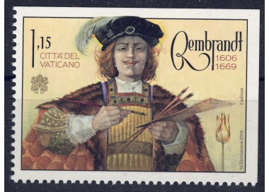 VATICANO 2019 Rembrandt (c) MNH**