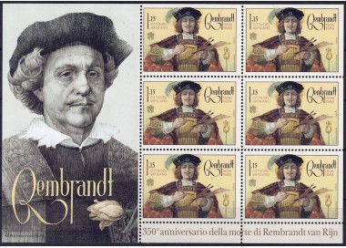 VATICANO 2019 Rembrandt MF MNH**