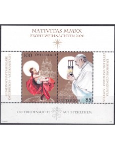 AUSTRIA 2020 Natale BF MNH**