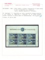 SAN MARINO 1954 Aereo e stemma (posta aerea) BF MNH** ©
