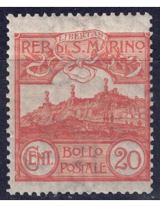 SAN MARINO 1903 20c orange MNH**