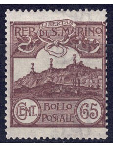 SAN MARINO 1903 65c bruno MNH**