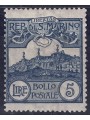 SAN MARINO 1903 £5 slate MNH**