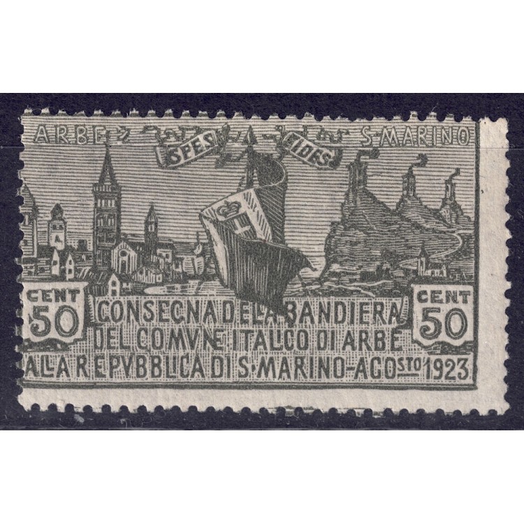 SAN MARINO 1923 Flag of Rab MNH**
