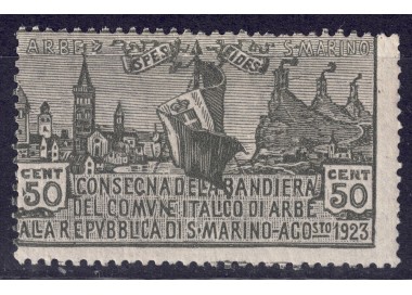 SAN MARINO 1923 Flag of Rab MNH**