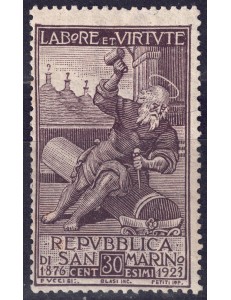 SAN MARINO 1923 Pro Società di Mutuo Soccorso MNH**