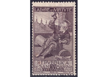 SAN MARINO 1923 Pro Società di Mutuo Soccorso MNH**