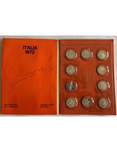 ITALIA 1972 I Marenghi del Sole 10 Monete FDC