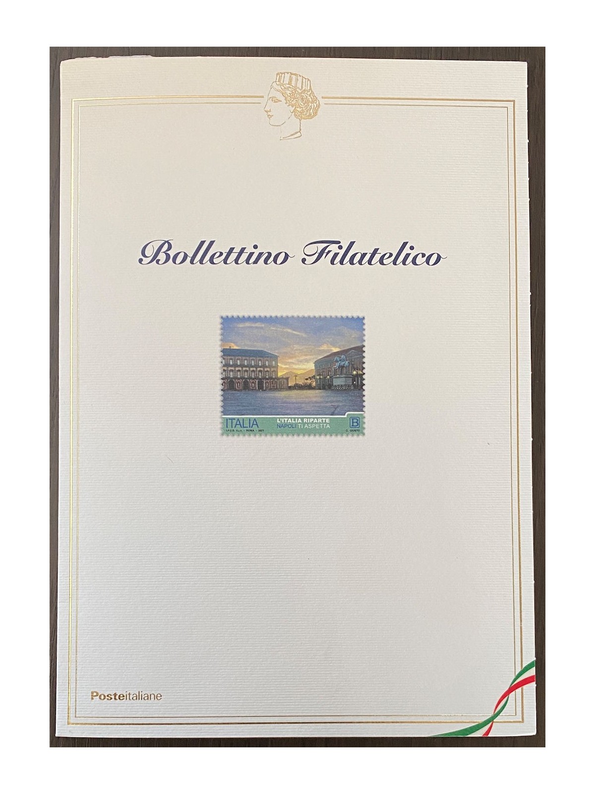 ITALY 2021 Italy restarts (Naples) Philatelic Bulletin