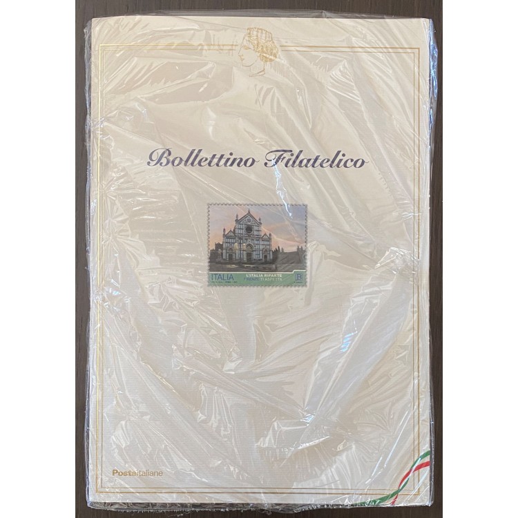 ITALY 2021 Italy restarts (Florence) Philatelic Bulletin