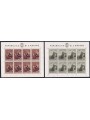 SAN MARINO 1944 Pro Case Popolari 2 s/s MNH** (dif)