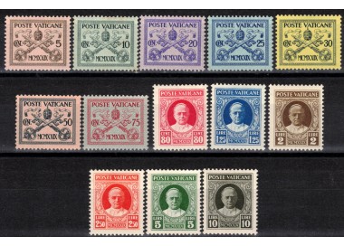 VATICAN 1929 Conciliation 13v MH*
