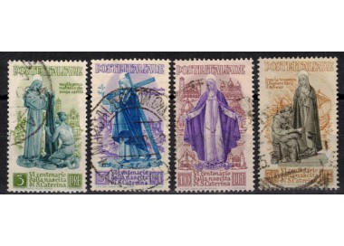 ITALY 1948 Saint Catherine 4v used