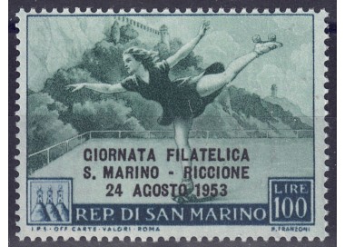 SAN MARINO 1953 Giornata filatelica MNH**