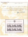SAN MARINO 1958 Veduta di San Marino BF MNH**