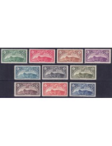 SAN MARINO 1931 Vedute (posta aerea) 10v MNH** ©