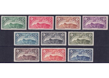 SAN MARINO 1931 Vedute (posta aerea) 10v MNH** ©