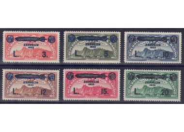 SAN MARINO 1933 Crociera Zeppelin 6v MNH**
