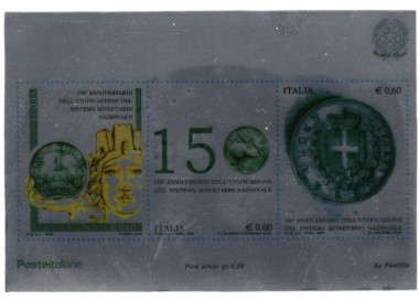 ITALY 2012 Anniversary of the Lira s/s MNH**
