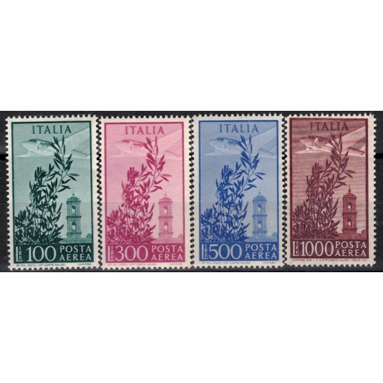 ITALY 1948 Capitoline Tower 4v MH*