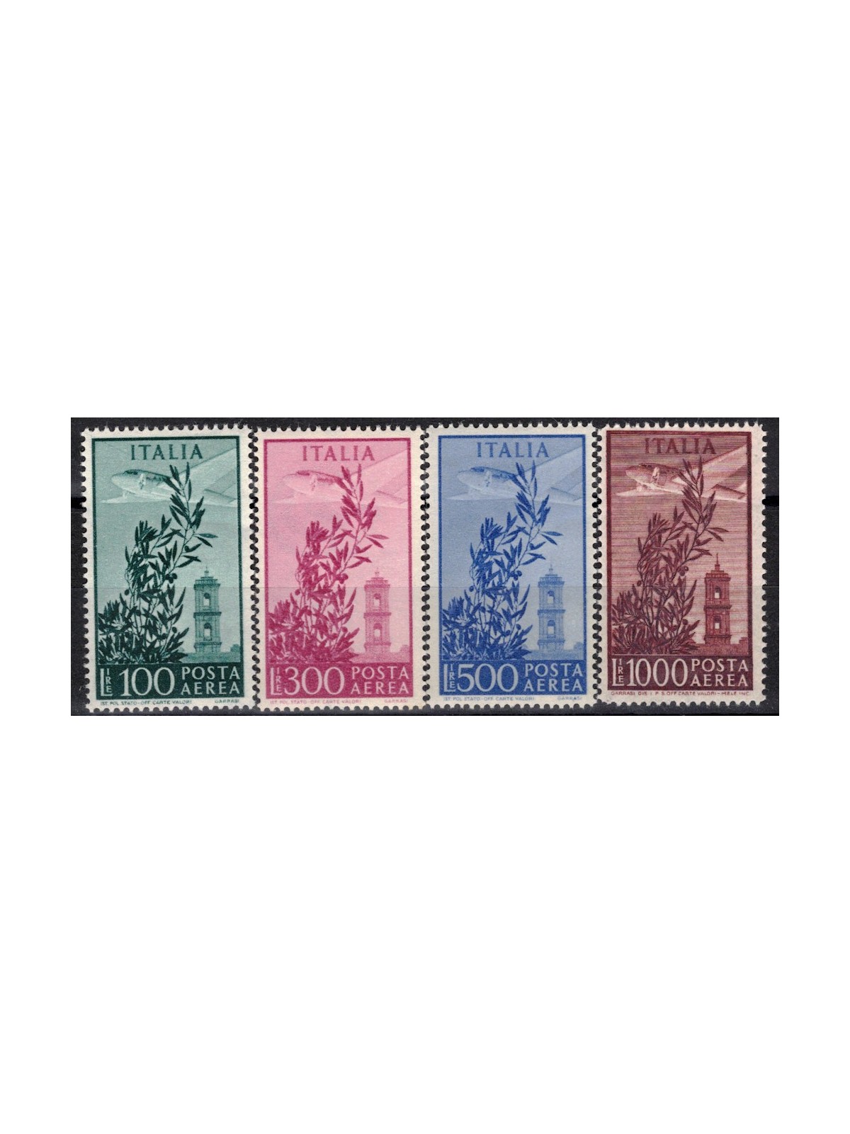 ITALY 1948 Capitoline Tower 4v MH*