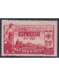SAN MARINO 1923 Pro Croce Rossa, espresso MNH**