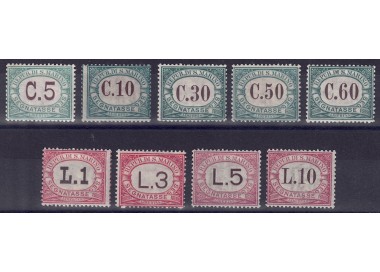 SAN MARINO 1897-1919 Postage due 9v MNH**