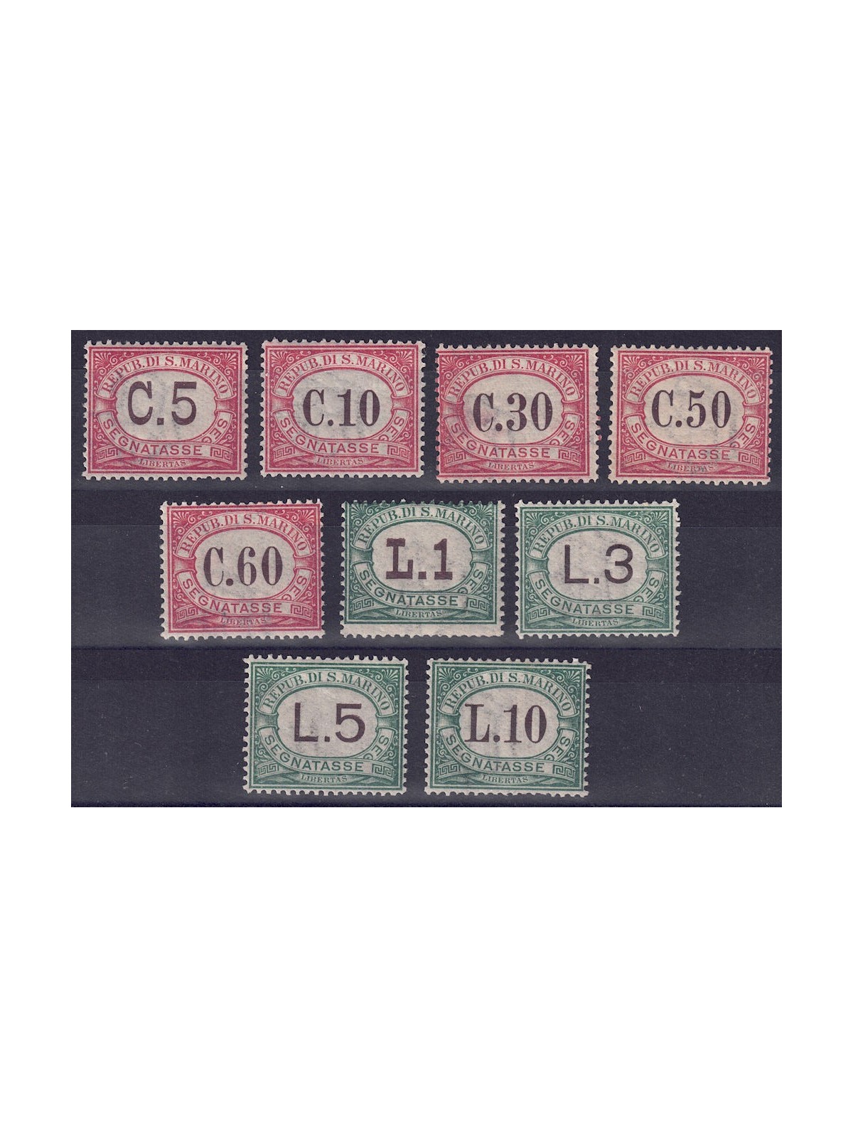 SAN MARINO 1924 Segnatasse 9v MH*