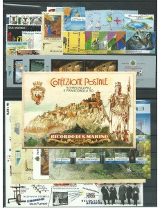 SAN MARINO 2009 Annata completa 28v + 7 BF MNH**