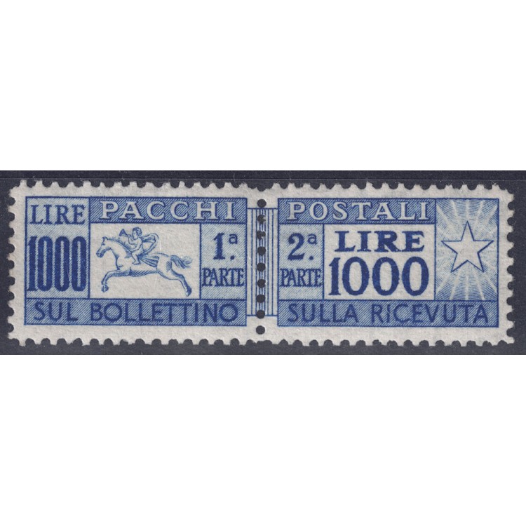 ITALY 1954 Postal parcels (horse) MNH** ©