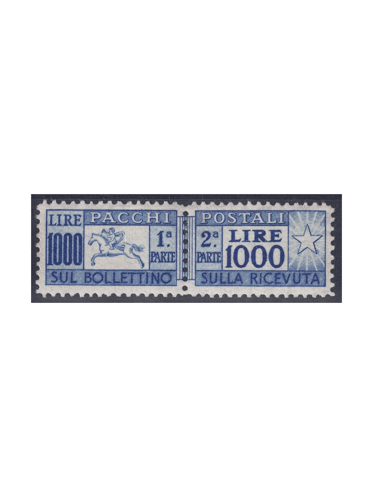 ITALY 1954 Postal parcels (horse) MNH** ©