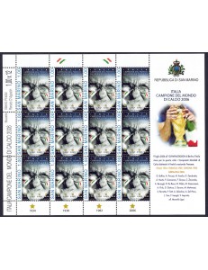 SAN MARINO 2006 Italia campione del mondo di calcio MF MNH**