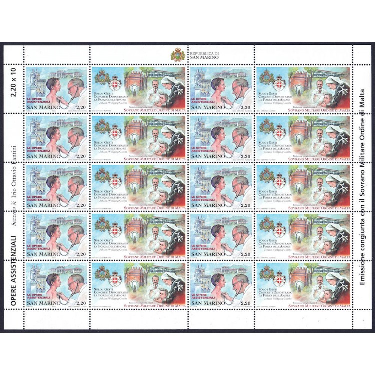 SAN MARINO 2006 Welfare Works m/s MNH**