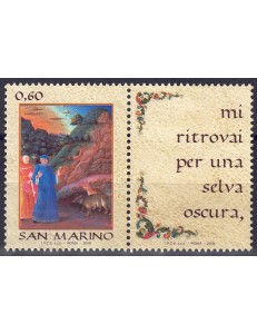 SAN MARINO 2009 Giornata della lingua italiana (orizz.) MNH**