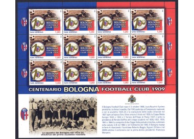 SAN MARINO 2009 Bologna football club MF MNH**