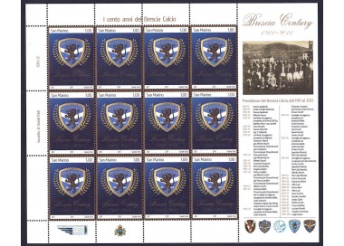 SAN MARINO 2011 Brescia calcio MF MNH**