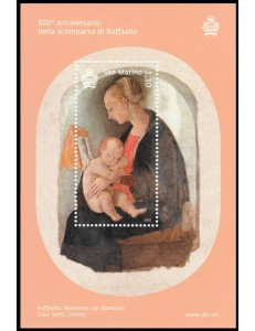 SAN MARINO 2020 Raffaello Sanzio s/s MNH**