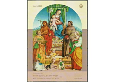 SAN MARINO 2020 Christmas s/s MNH**