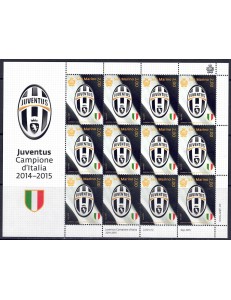 SAN MARINO 2015 Juventus campione d'Italia MF MNH**