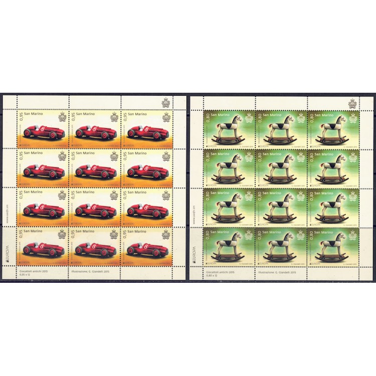 SAN MARINO 2015 Europe 2 m/s MNH**